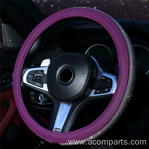 Medium Size Bling Car Steering Wheel Cover
